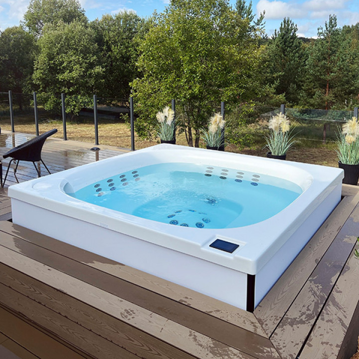 Πισίνα υδρομασάζ Novitek Lumispa M SPA
