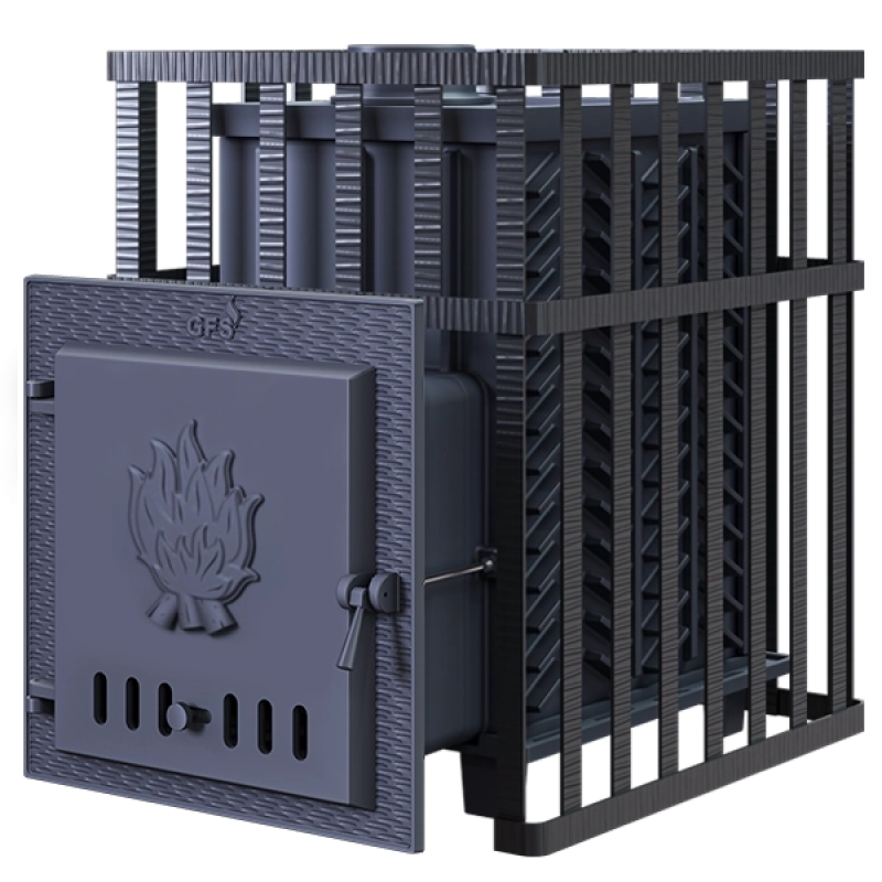 Ξυλόσομπα σάουνας GEFEST - GFS ZK 45 σε σχάρα