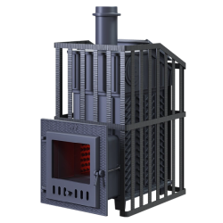 Ξυλόσομπα σάουνας GEFEST - GFS ZK Uragan 25 (M) σε σχάρα 