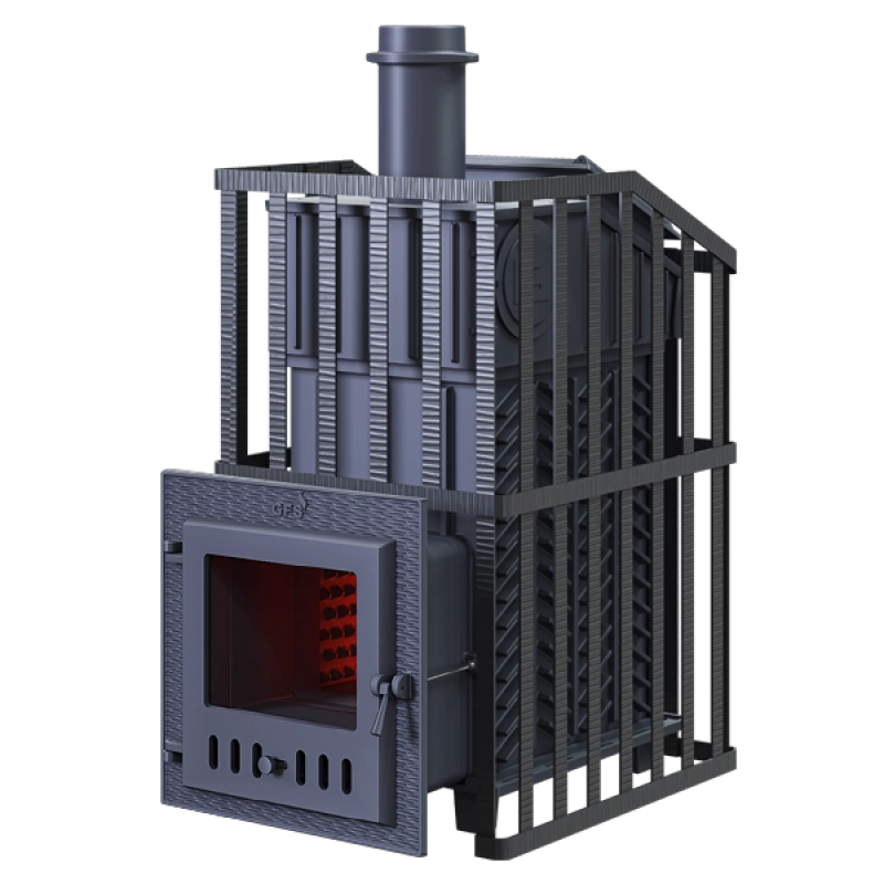 Ξυλόσομπα σάουνας GEFEST - GFS ZK Uragan 30 (M) σε σχάρα