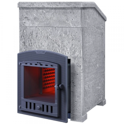 Ξυλόσομπα σάουνας - Κιτ GEFEST GROM 30 (P2) President 1020/60 TALCOMAGNESITE 