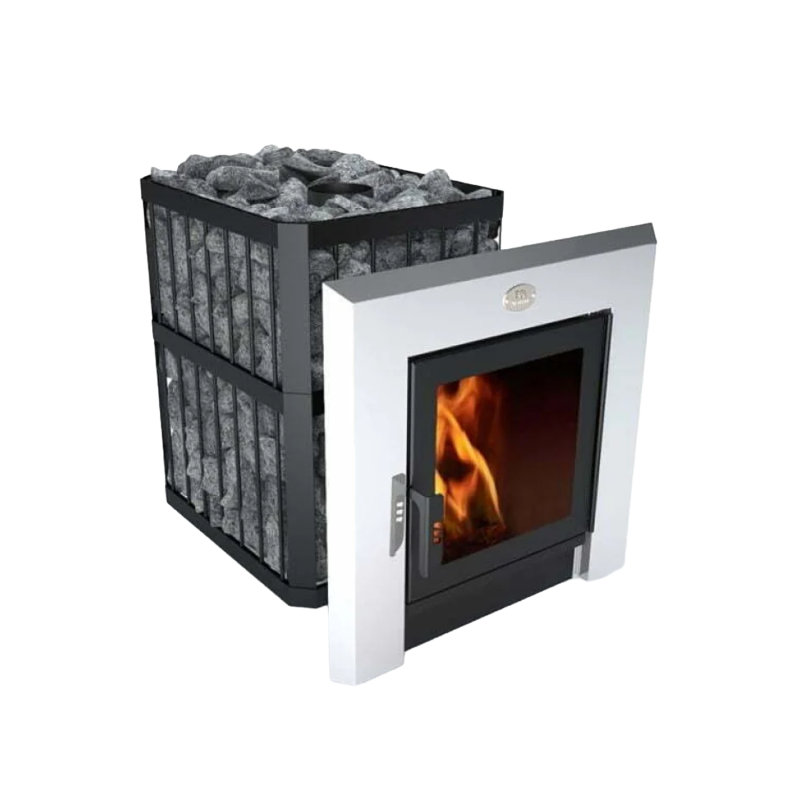 Ξυλόθερμο σάουνας - NOVA PANORAMA 18 με δίκτυο