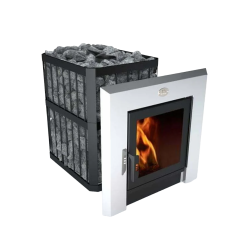 Ξυλόθερμο σάουνας - NOVA PANORAMA 26 με δίκτυο 