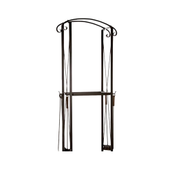 Κάτοχος καυσόξυλων με εργαλεία 