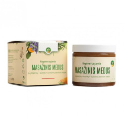 Αναπλαστικό μέλι μασάζ με αιθέρια έλαια γκρέιπφρουτ, λεβάντας, δεντρολίβανου 