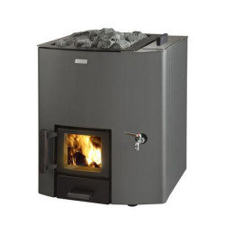 Ξυλόσομπα σάουνας - NARVI NC 20 VS με δεξαμενή νερού 