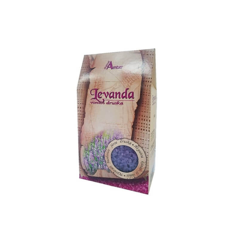 Φυσικό αλάτι μπάνιου Aqua Amber - Λεβάντα