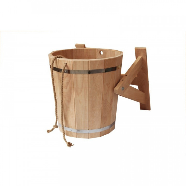 Κάδος ντους με ανοξείδωτο χάλυβα ένθετο, 20 l