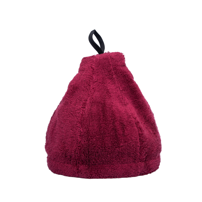 Καπέλο σάουνας - BURGUNDY