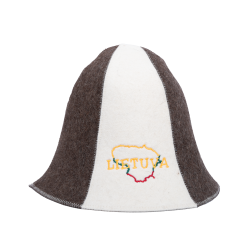 Καπέλο σάουνας - Lietuva, ριγέ  Καπέλο σάουνας - Lietuva, ριγέ