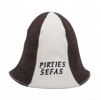 Καπέλο σάουνας - PIRTIES ŠEFAS, ριγέ