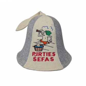 Καπέλο σάουνας - PIRTIES ŠEFAS, κρεμαστό