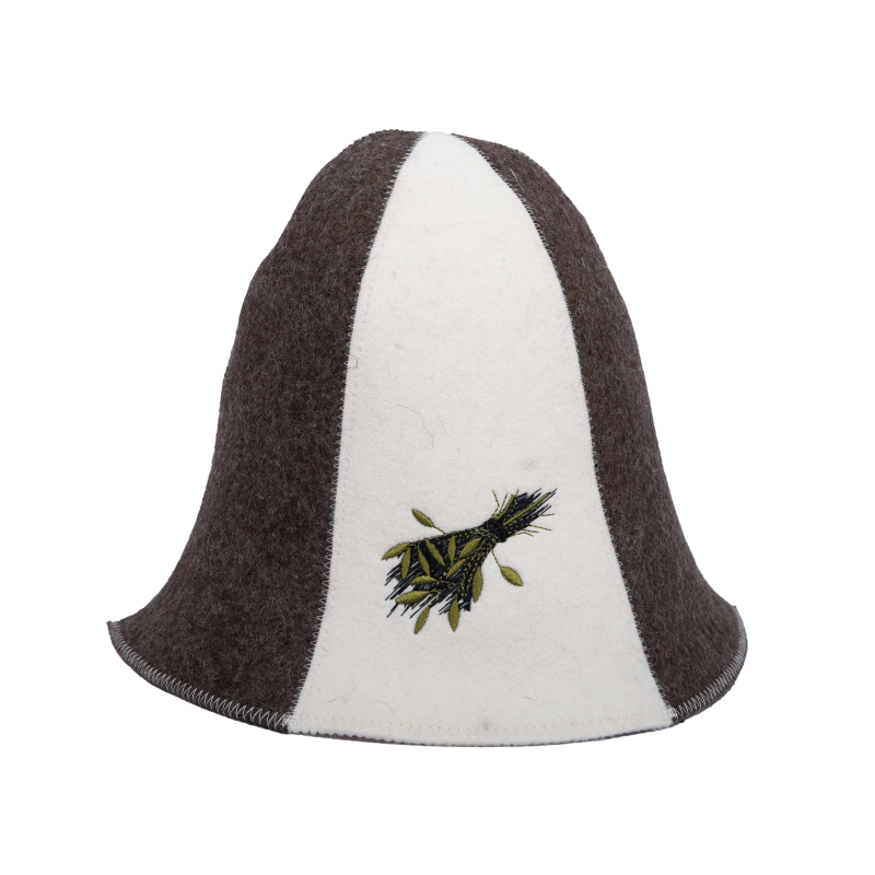 Καπέλο σάουνας - SAUNA WHISK, ριγέ