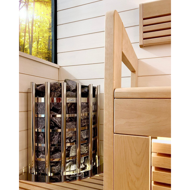 Ηλεκτρικός θερμαντήρας σάουνας - HARVIA Glow Corner TRC70XE 6,8 kW