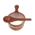 SAUFLEX ξύλινος κάδος 4 l, κέδρος - 1