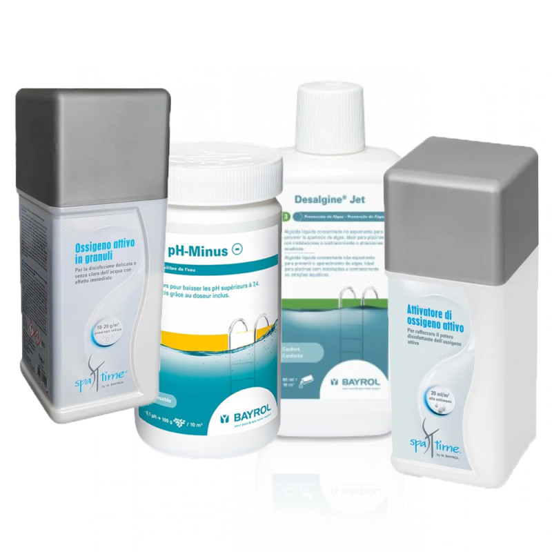 Κιτ συντήρησης για υδρομασάζ ή υδρομασάζ, χωρίς χλώριο