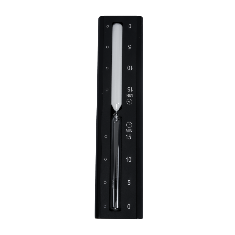 Κλεψύδρα SAUFLEX, μαύρη 15 min