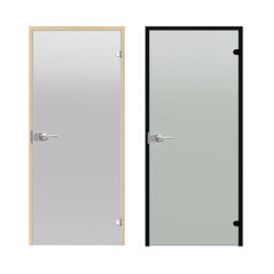 Γυάλινη πόρτα HARVIA, πλαίσιο πεύκου 7 x 21, κλειδαριά  Γυάλινη πόρτα HARVIA, πλαίσιο πεύκου 7 x 21, κλειδαριά