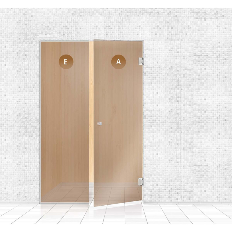 Γυάλινος τοίχος σάουνας, AD TYPE 6 Γυάλινος τοίχος σάουνας, AD TYPE 6