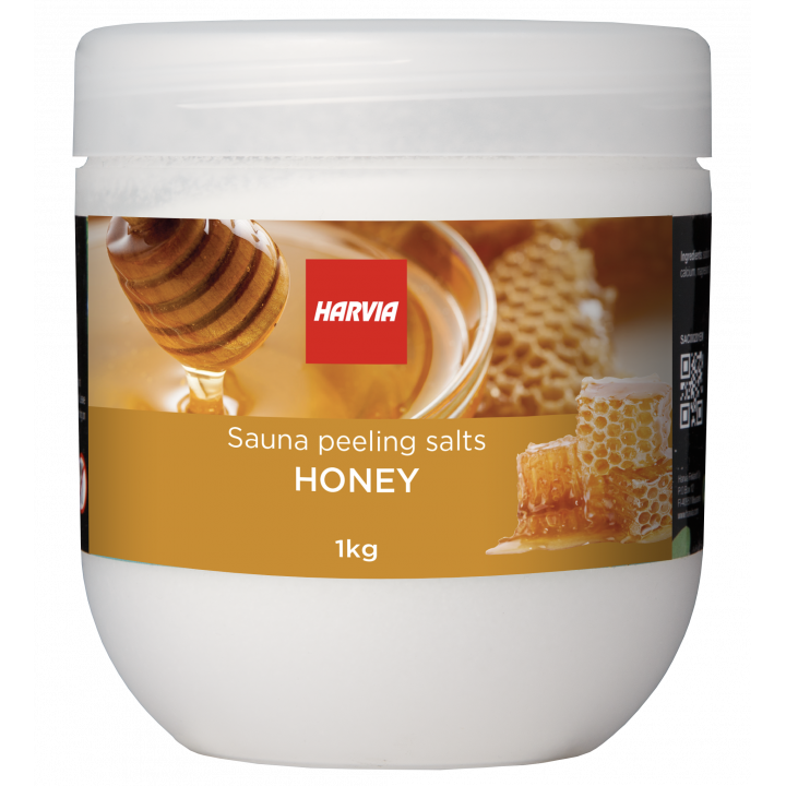 Σάουνα peeling αλάτι HARVIA μέλι 1 κιλό
