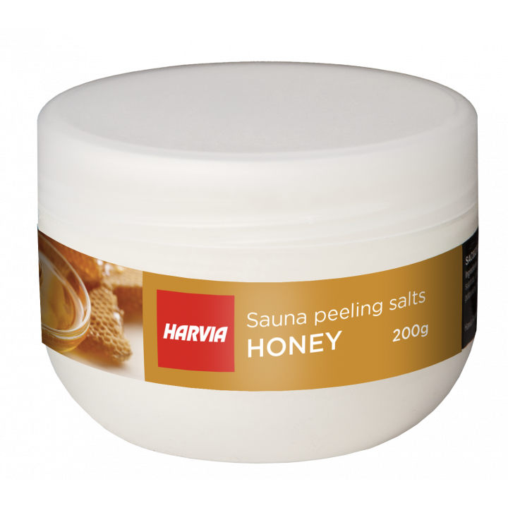 Σάουνα peeling αλάτι HARVIA μέλι 200γρ