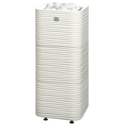 Σόμπα σάουνας TULIKIVI HUURRE, λευκή, με πίνακα ελέγχου 