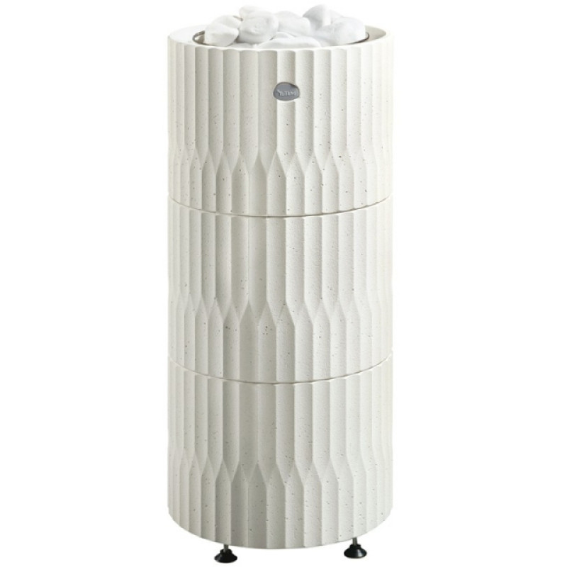 Σόμπα σάουνας TULIKIVI RIITE, λευκή, χωρίς πίνακα ελέγχου