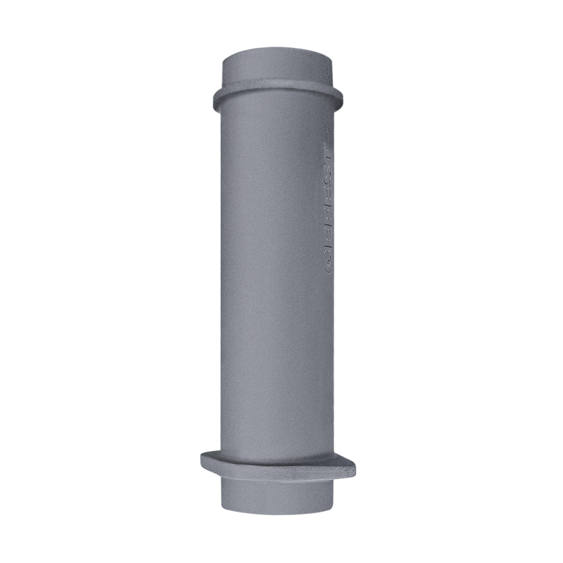 Άνω σωλήνας καμινάδας από χυτοσίδηρο για σόμπες GEFEST 130/500mm