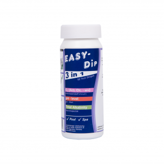 Ταινίες μέτρησης νερού Easy-Dip 3 σε 1, για έλεγχο PH/O2/αλκαλικότητας, 50 τεμάχια