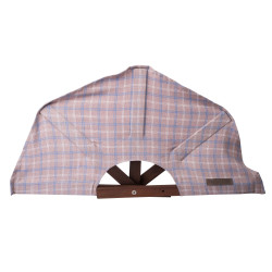 Ανεμιστήρας σάουνας, καρό ύφασμα 