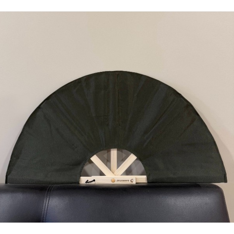 Υφασμάτινος ανεμιστήρας σάουνας, σκούρο πράσινο