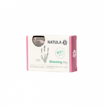 Σαπούνι προσώπου και σώματος NATULA με πέτρα οπόκα και λεβάντα 100γρ