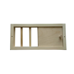 Πλέγμα εξαερισμού με αμορτισέρ 