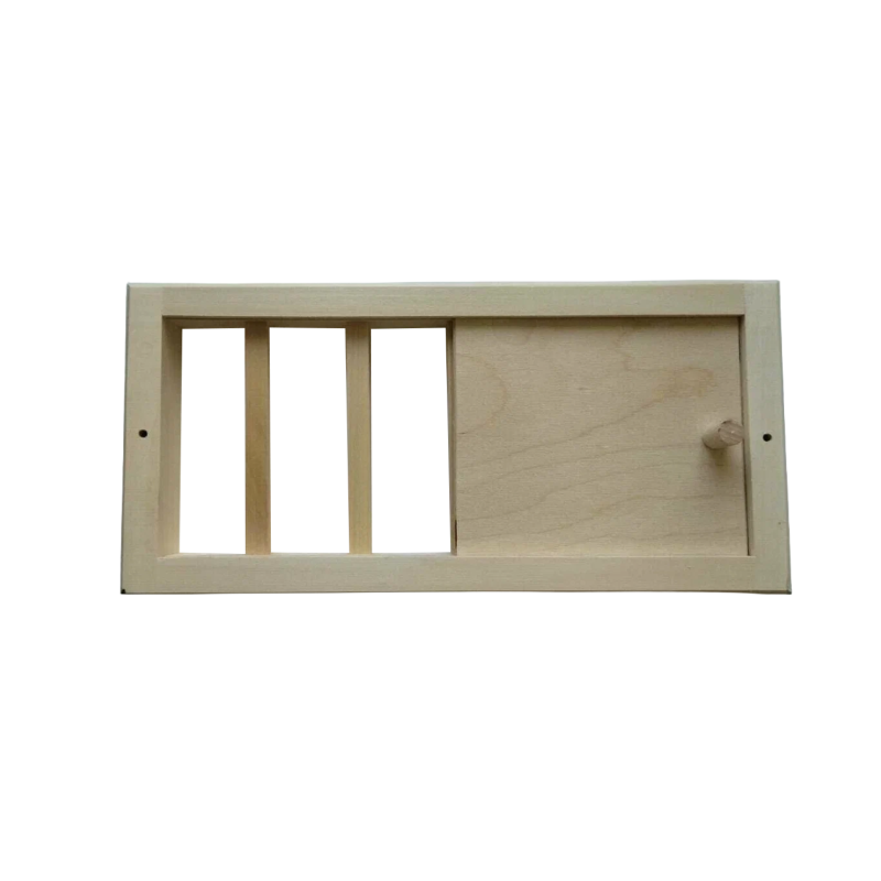 Πλέγμα εξαερισμού με αμορτισέρ