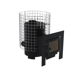 Σόμπα σάουνας με ξύλα - VILPRA GRANNUS-8-LV με εξωτερική εστία 