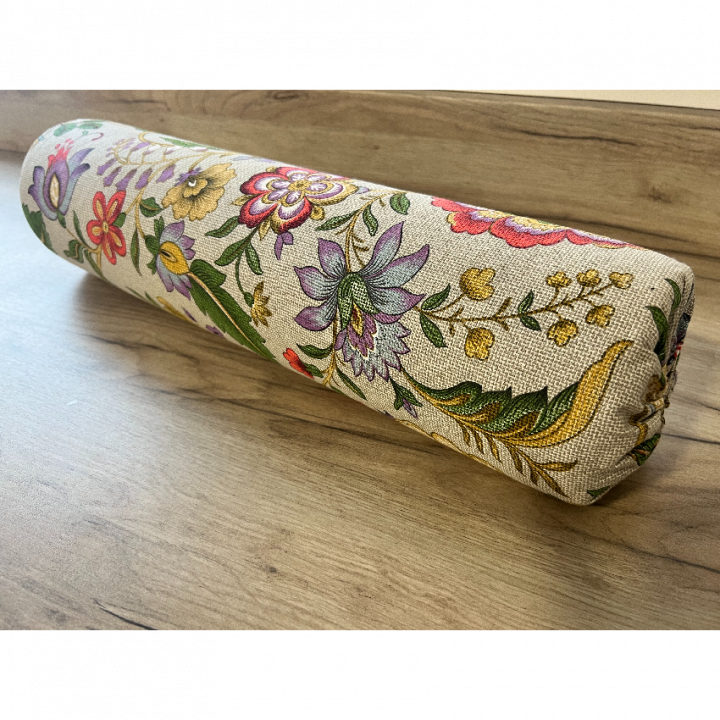 Ρολό για πόδια και κεφάλι, με floral στολίδια