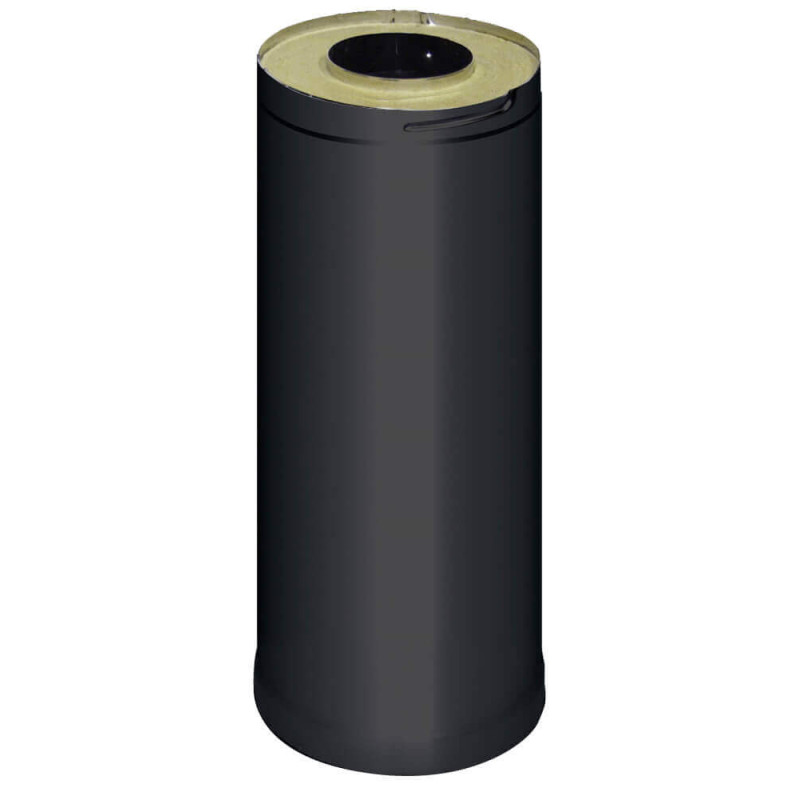 HARVIA ατσάλινη προέκταση καμινάδας 0,5 m, μαύρη