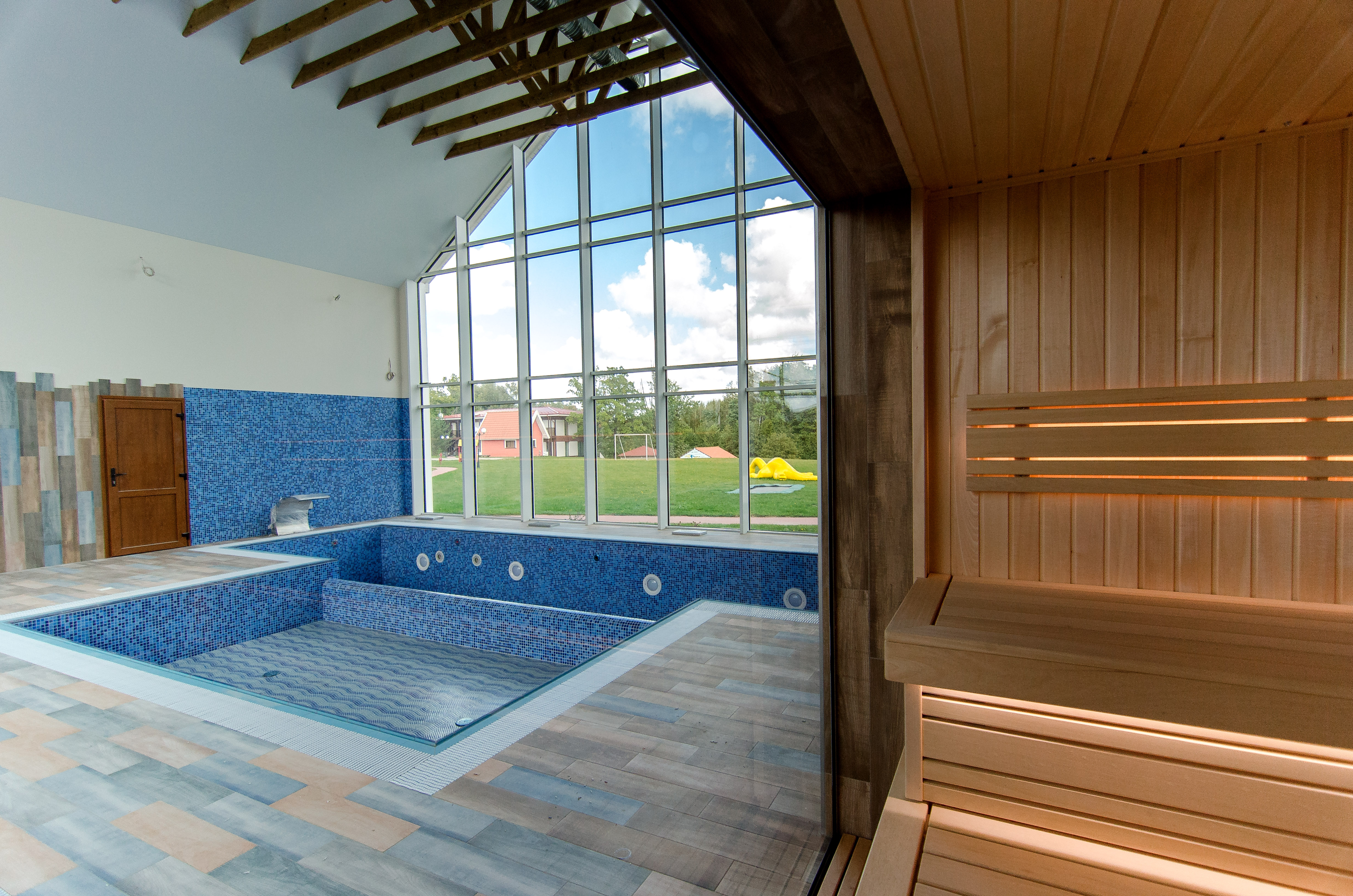 Αξεσουάρ κτιρίου σάουνας Sauna building acessories