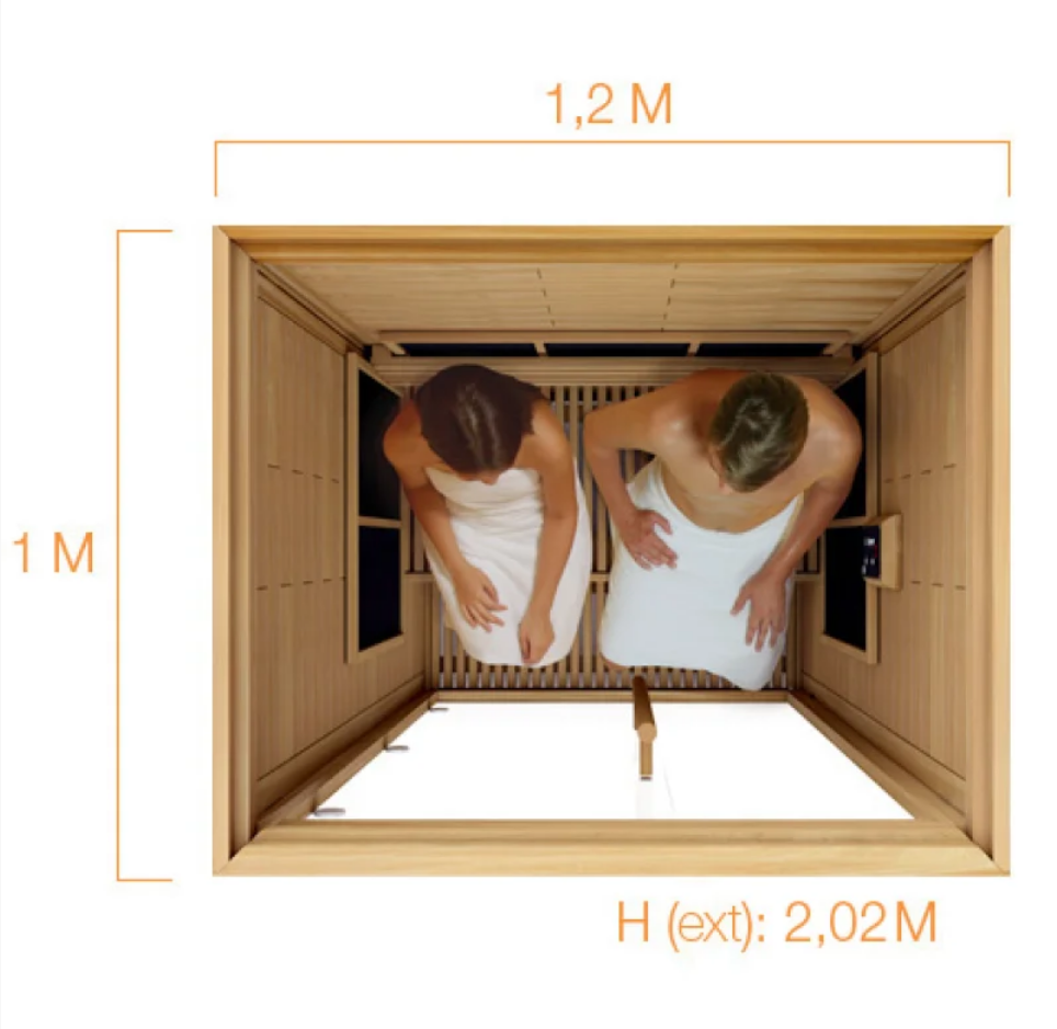 Καμπίνα σάουνας υπέρυθρης ακτινοβολίας Sawo