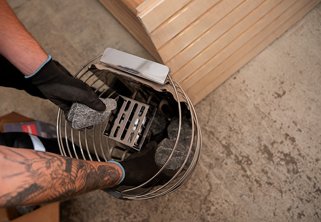 Πέτρες σάουνας και η στρώση τους το φθινόπωρο: TOP 3 σχήματα ανάλογα με τα κλάσματα και τις ροές αέρα