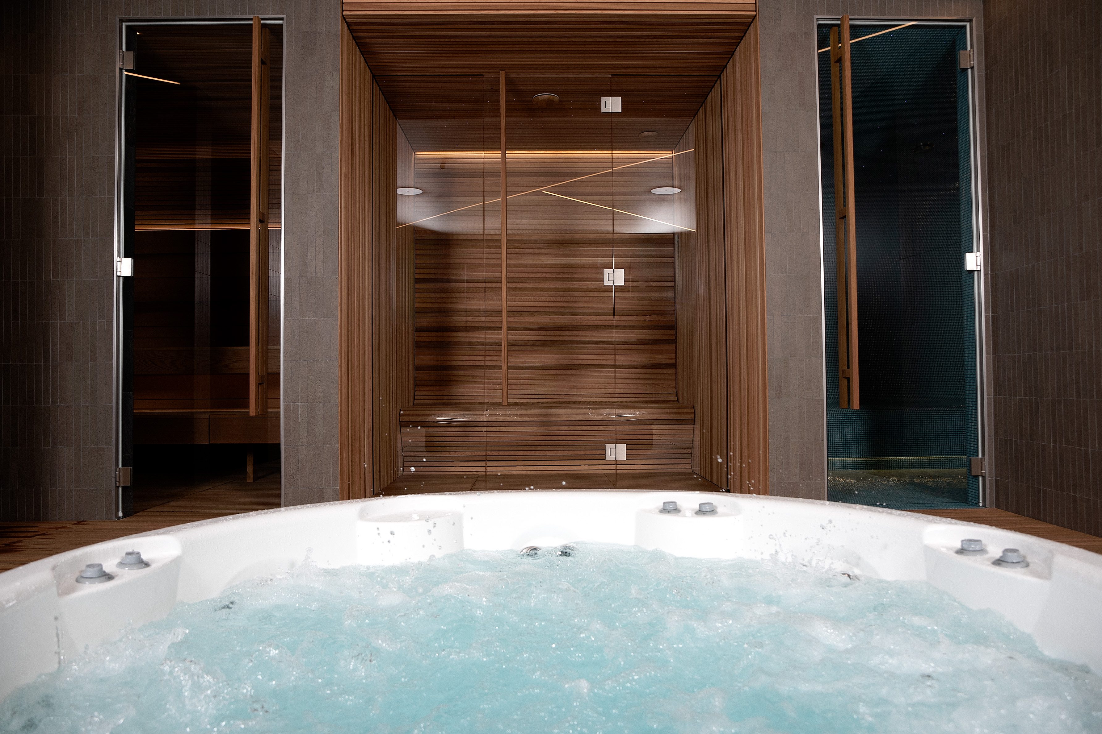 Ατομικό έργο SPA στην παραλία