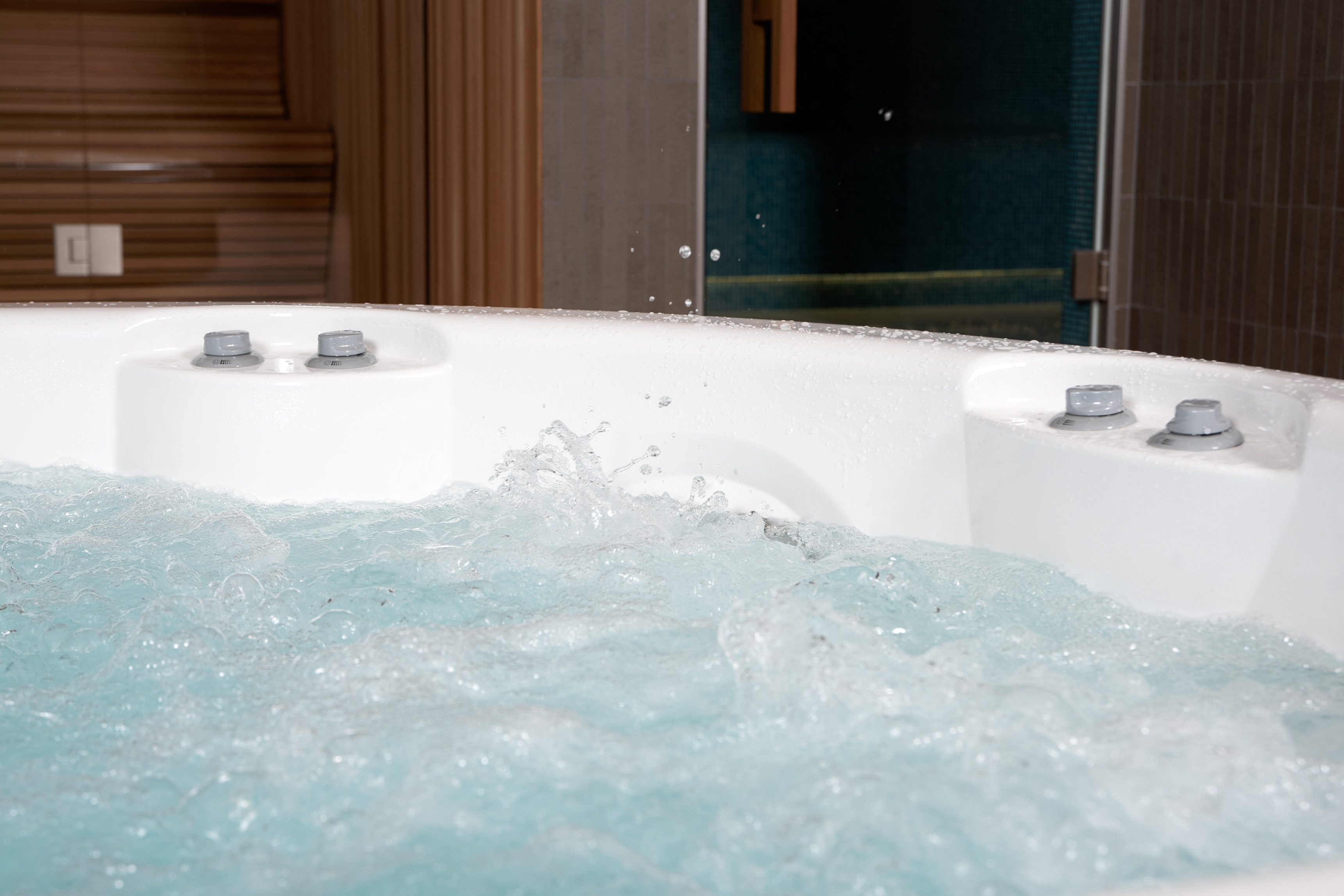 Ατομικό έργο SPA στην παραλία
