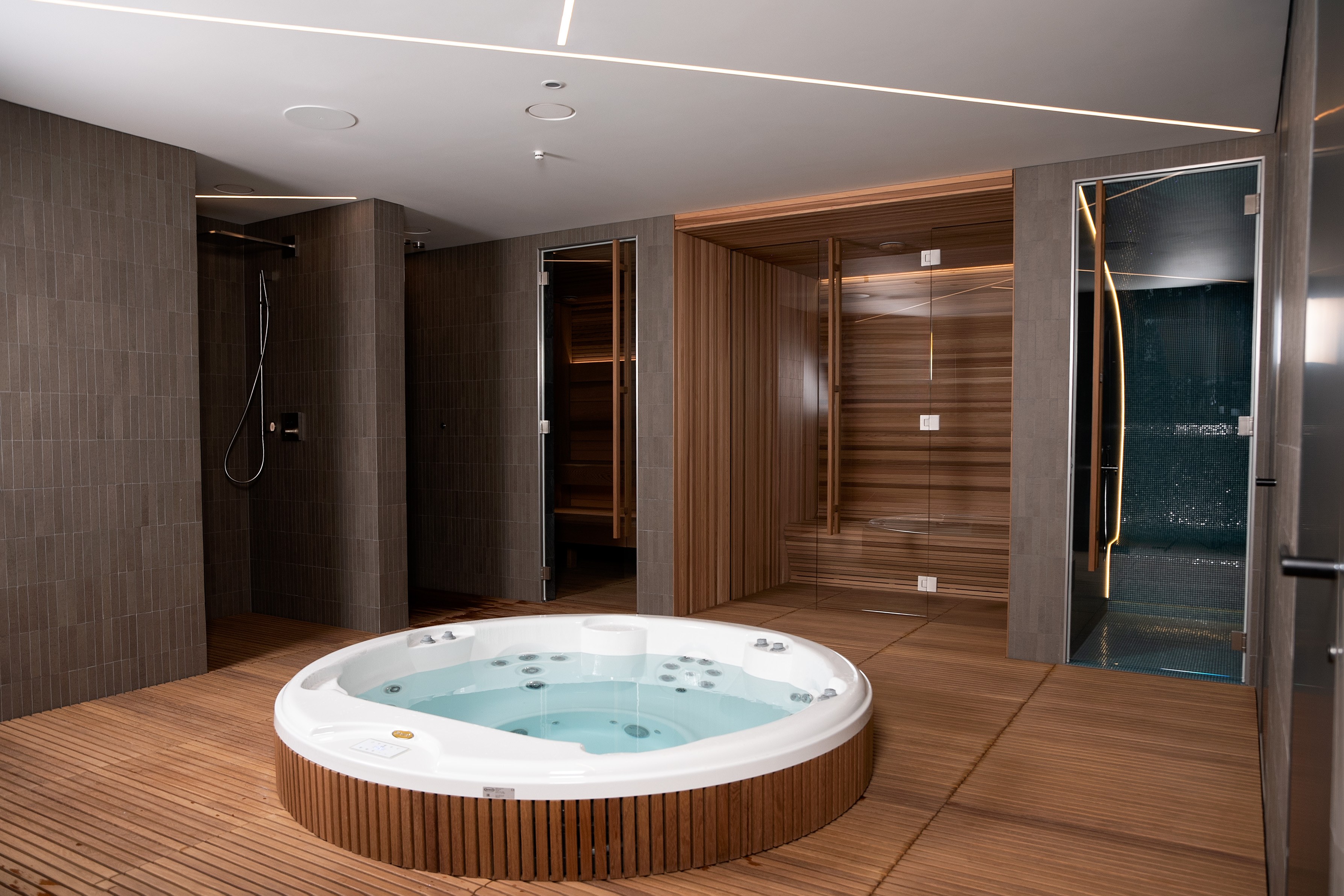 Ατομικό έργο SPA στην παραλία