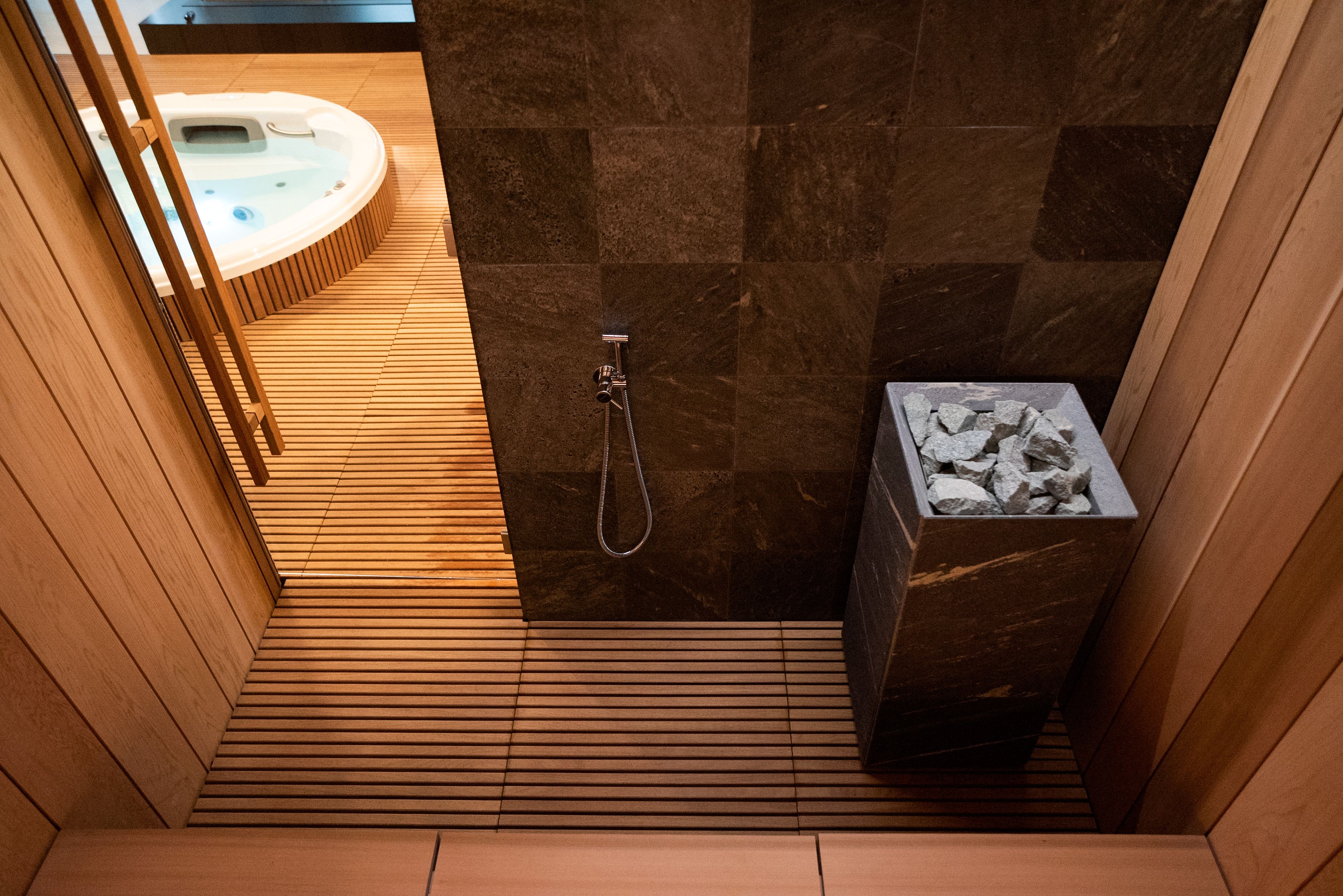 Ατομικό έργο SPA στην παραλία
