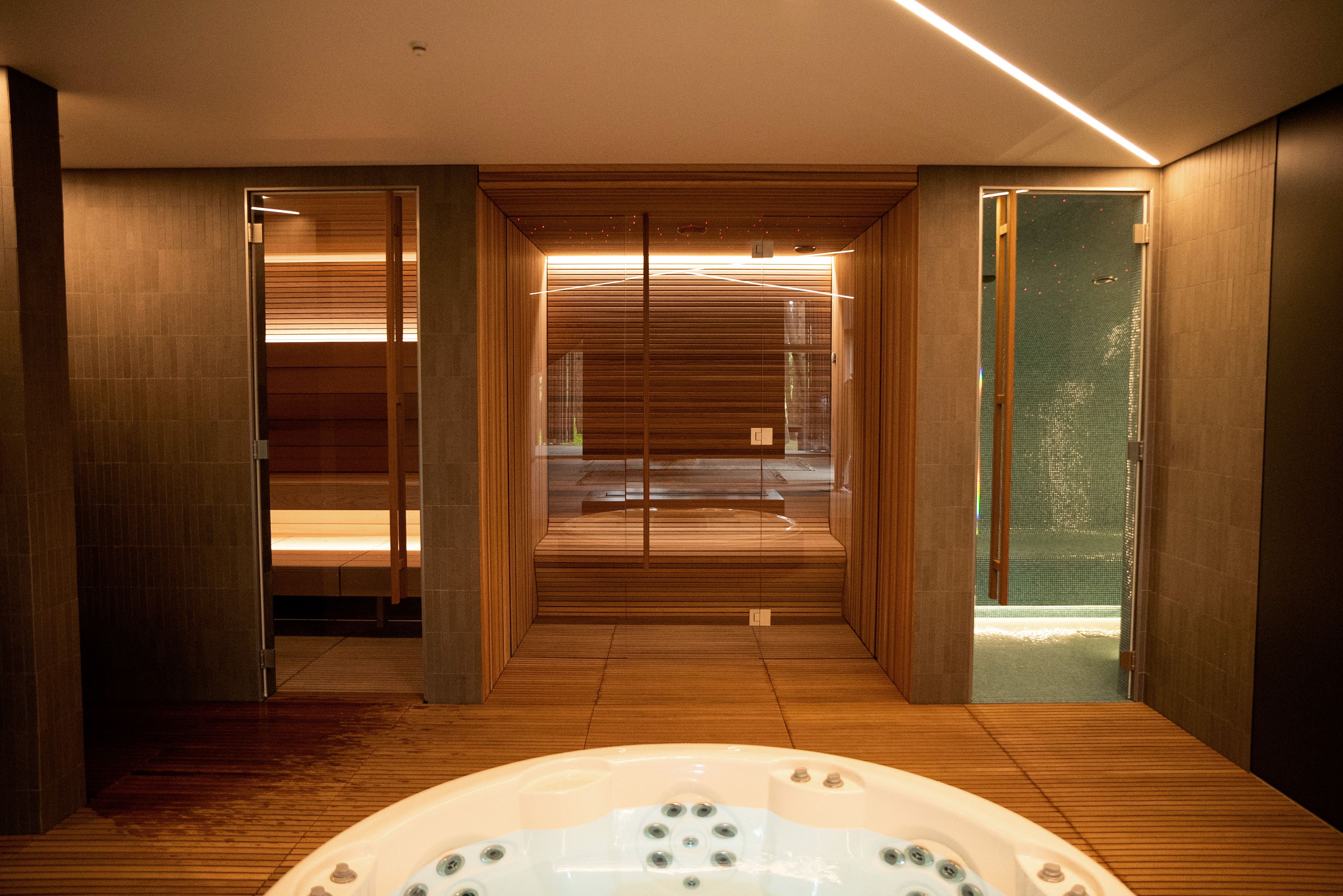 Ατομικό έργο SPA στην παραλία